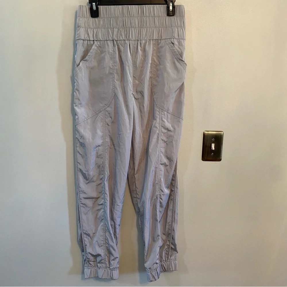 Free People Movement The Way Home Joggers silver grey medium